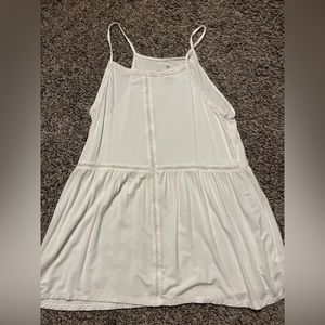 White long tank top